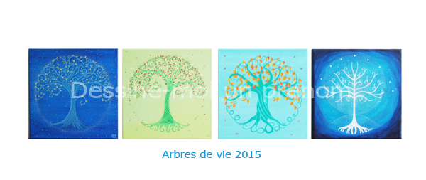 Tableaux arbre de vie - Collection 2015