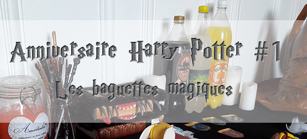 [Anniversaire Harry Potter #1] Fabriquer une baguette magique