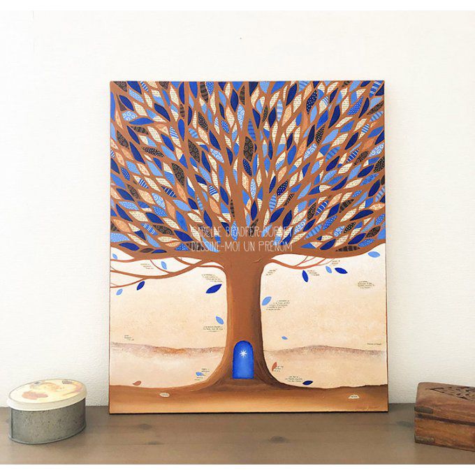 Tableau arbre de vie Outremer