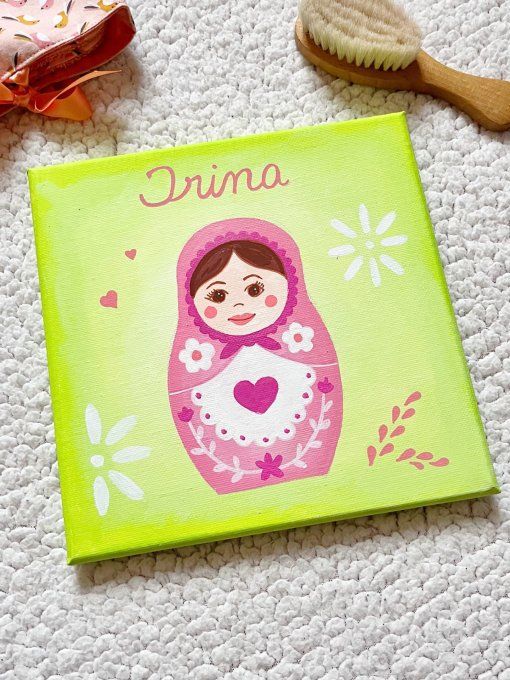 Tableau pour enfant Matriochka