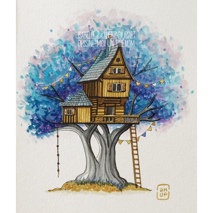 Illustration Cabane dans les bois