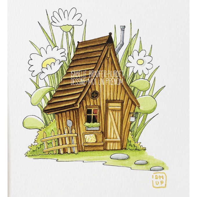 Illustration La maison du lutin