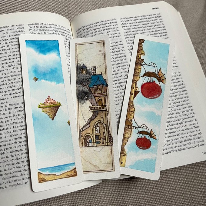 Marque pages Les ballons dirigeables 