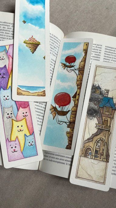 Marque pages - Les chats