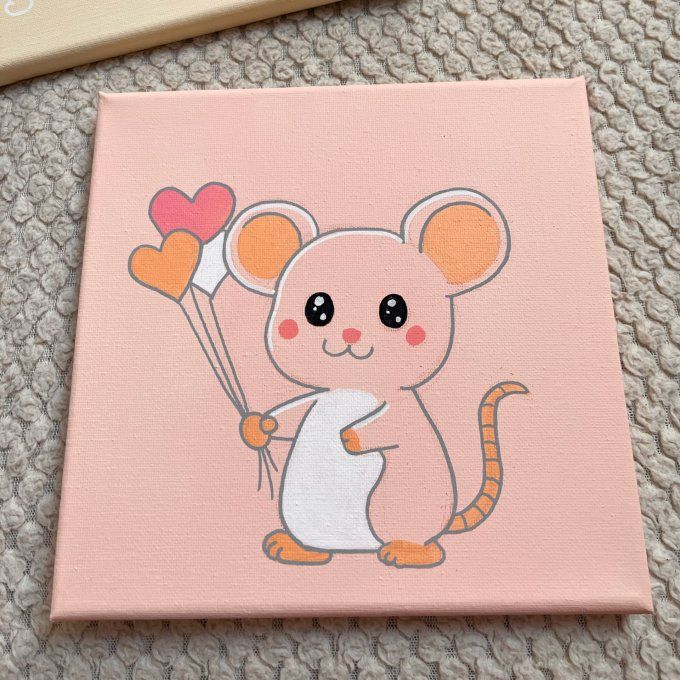 Tableau pour enfant - Souris
