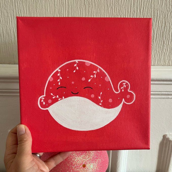 Tableau pour enfant - Baleine 
