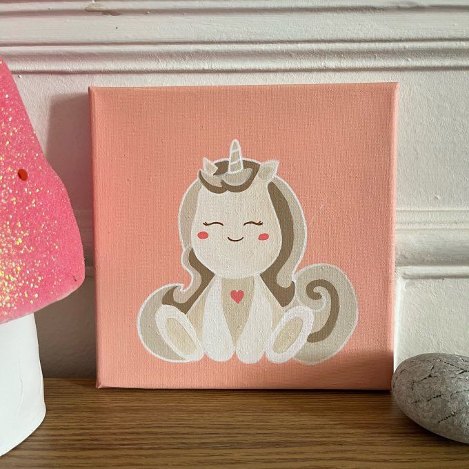 Tableau pour enfant - Licorne