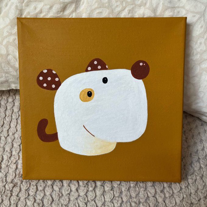Tableau pour enfant - Chien