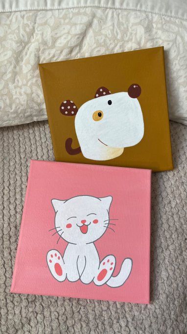 Tableau pour enfant - Chien