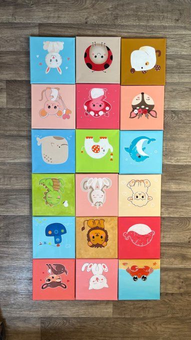 Tableau pour enfant - Lapin - Copie