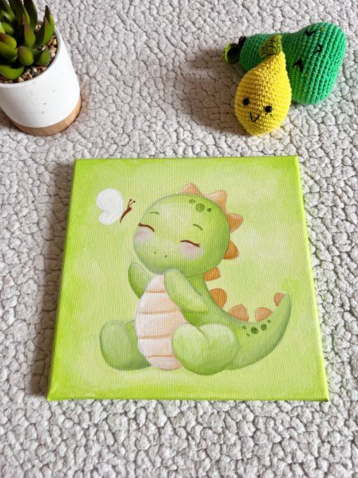 Tableau pour enfant - Dinosaure