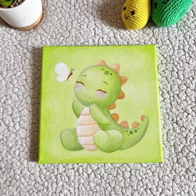 Tableau pour enfant - Dinosaure