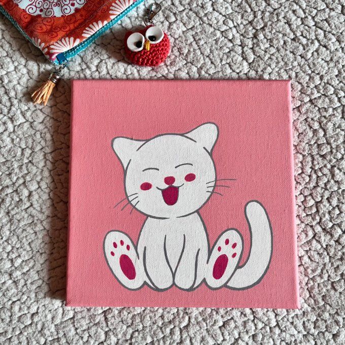 Tableau pour enfant - Petit chat