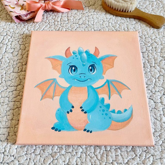 Tableau pour enfant - Dragon
