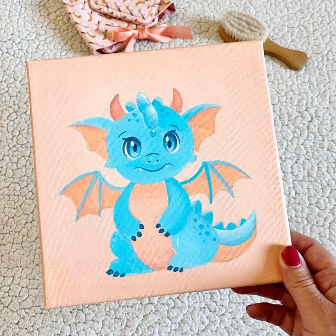 Tableau pour enfant - Dragon