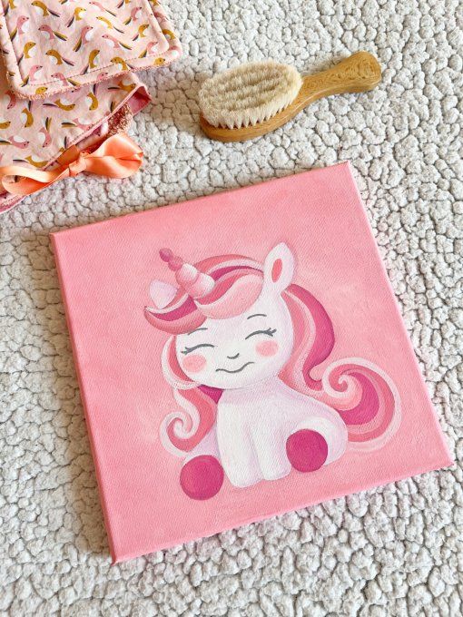 Tableau pour enfant - Licorne