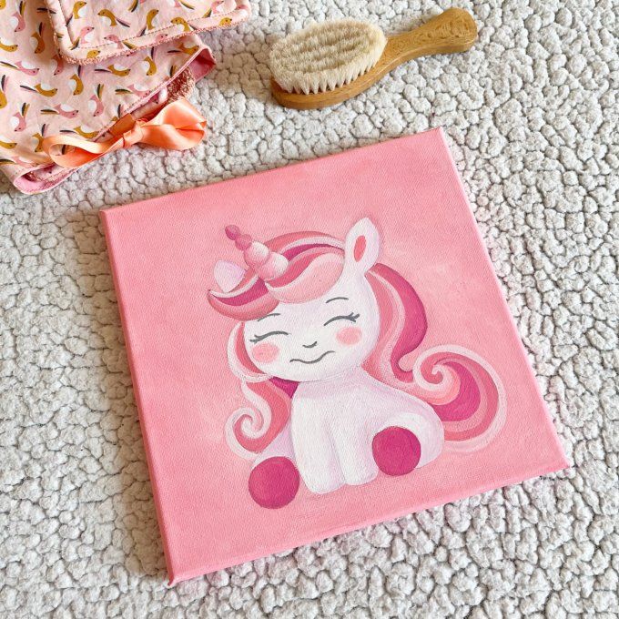 Tableau pour enfant - Licorne