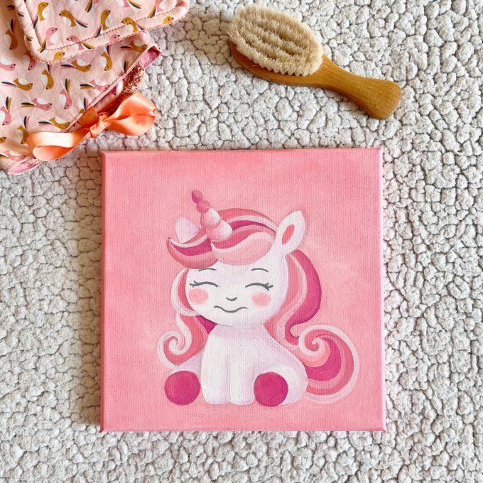 Tableau pour enfant - Licorne