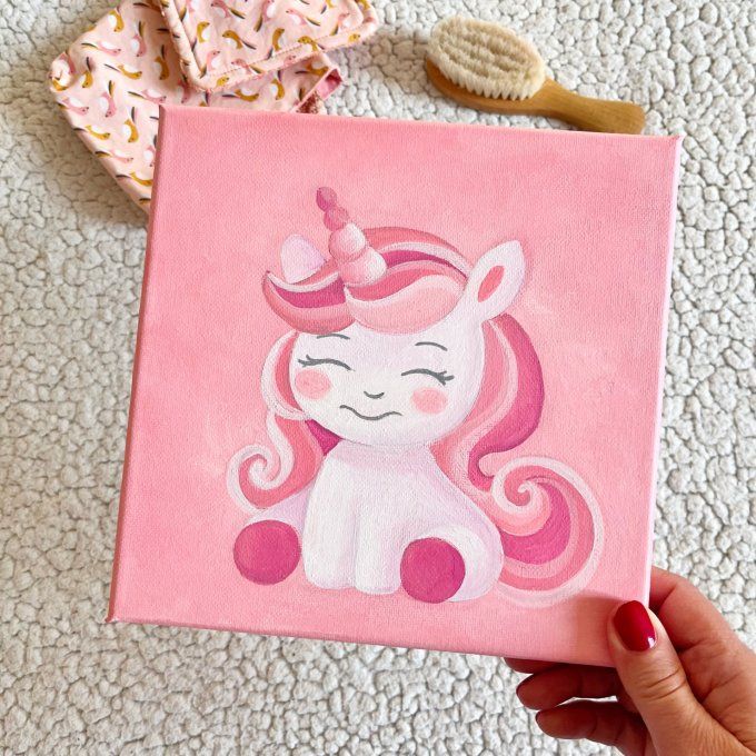 Tableau pour enfant - Licorne