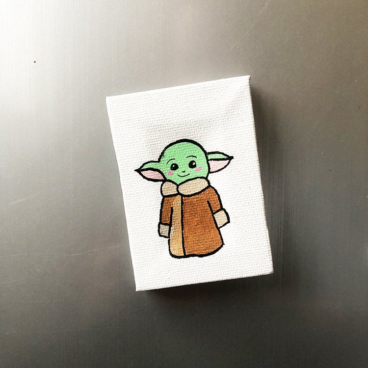 Magnet Bébé Yoda