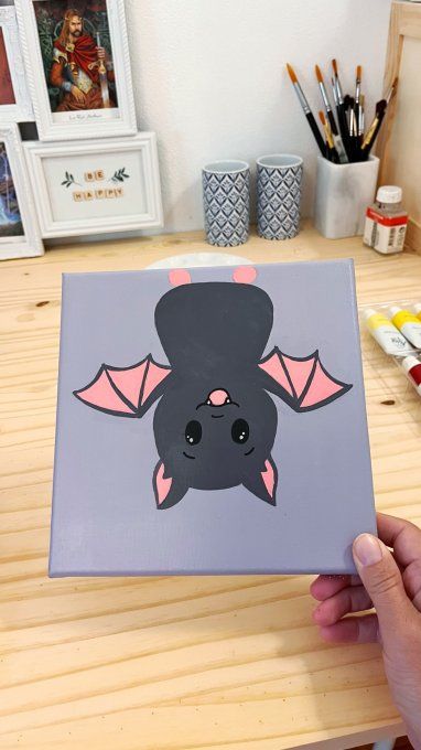 Tableau pour enfant - Chauve souris
