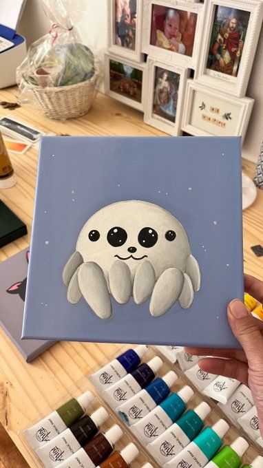 Tableau pour enfant - Petite araignée
