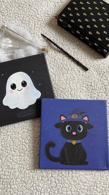 Tableau pour enfant - Chat magicien