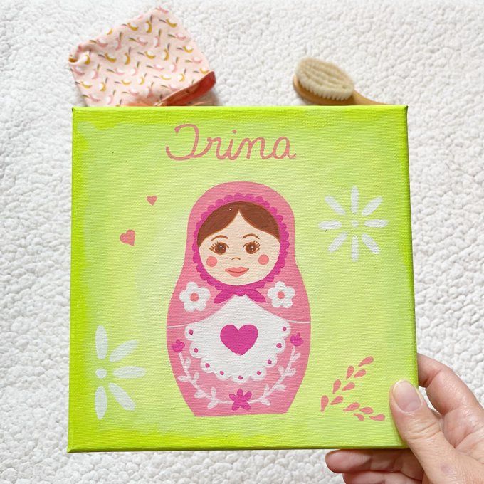 Tableau pour enfant Matriochka