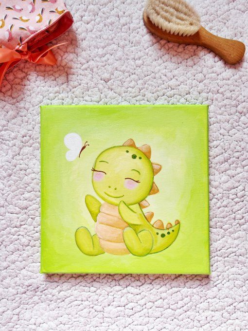 Tableau pour enfant - Dinosaure