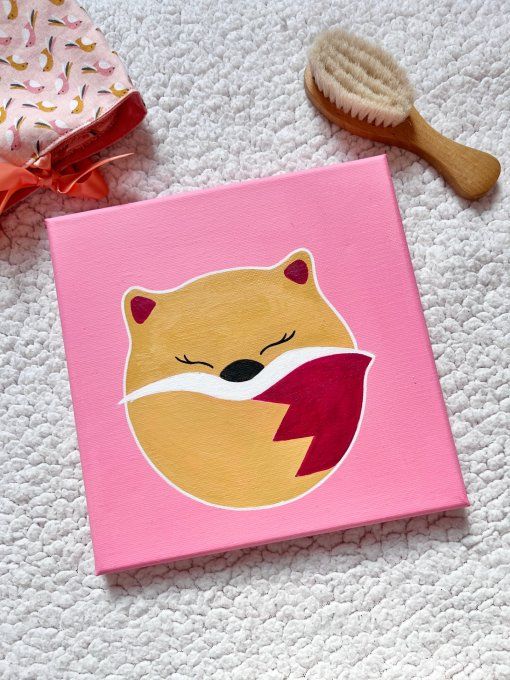 Tableau pour enfant Renarde