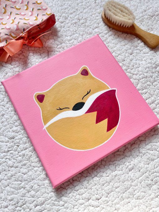 Tableau pour enfant Renarde
