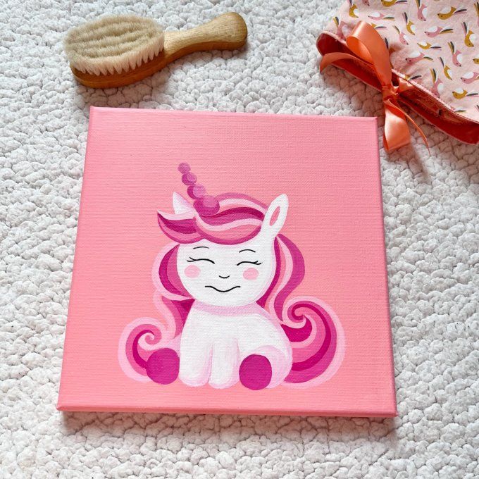Tableau pour enfant - Licorne