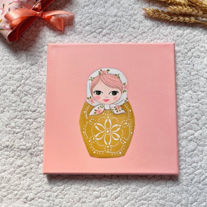 Tableau pour enfant - Matriochka 