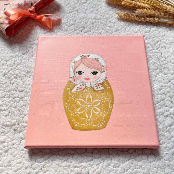 Tableau pour enfant - Matriochka 