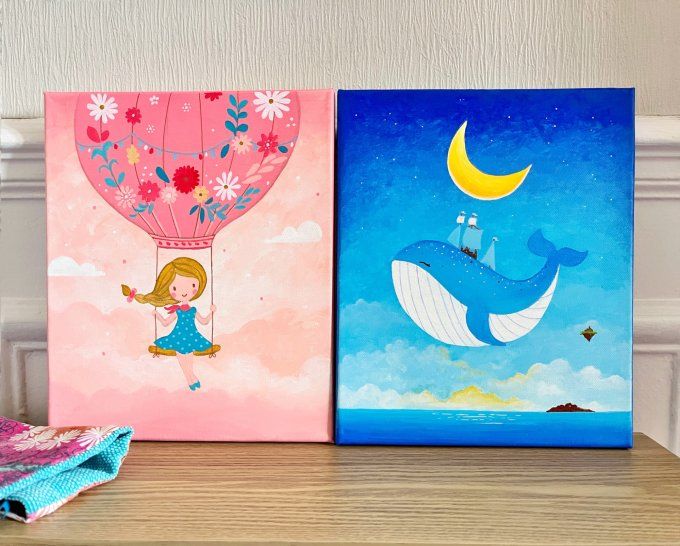 Tableau Dans les nuages