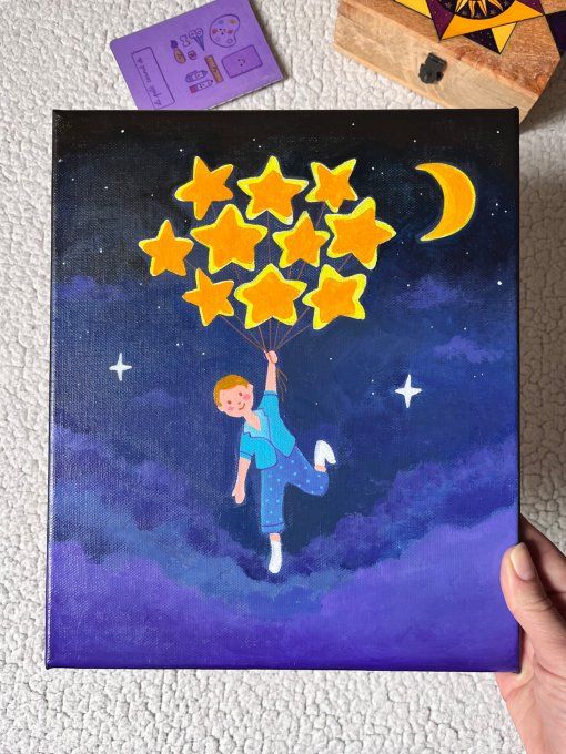 Tableau Dans les étoiles