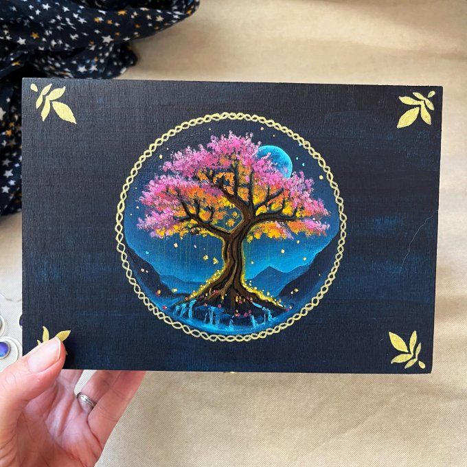 Boite à bijoux Arbre japonais