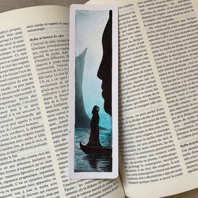 Marque pages - La question