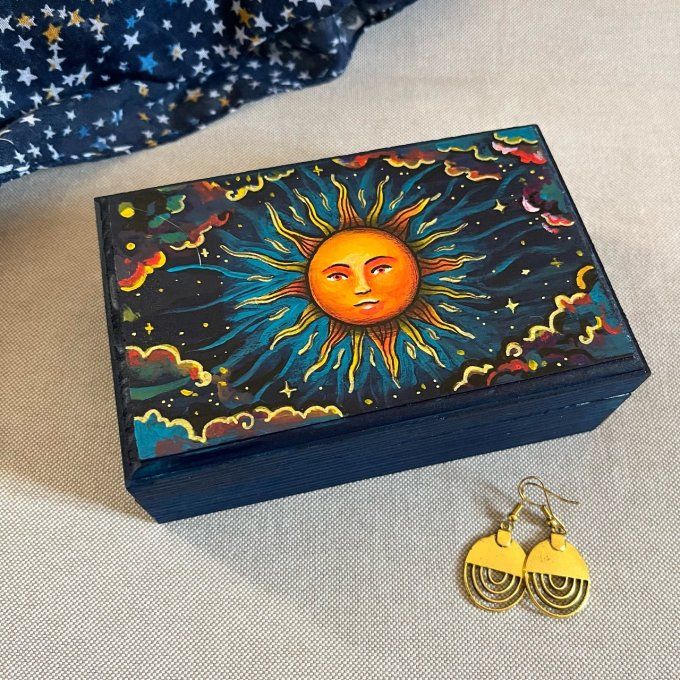 Boite à bijoux Soleil