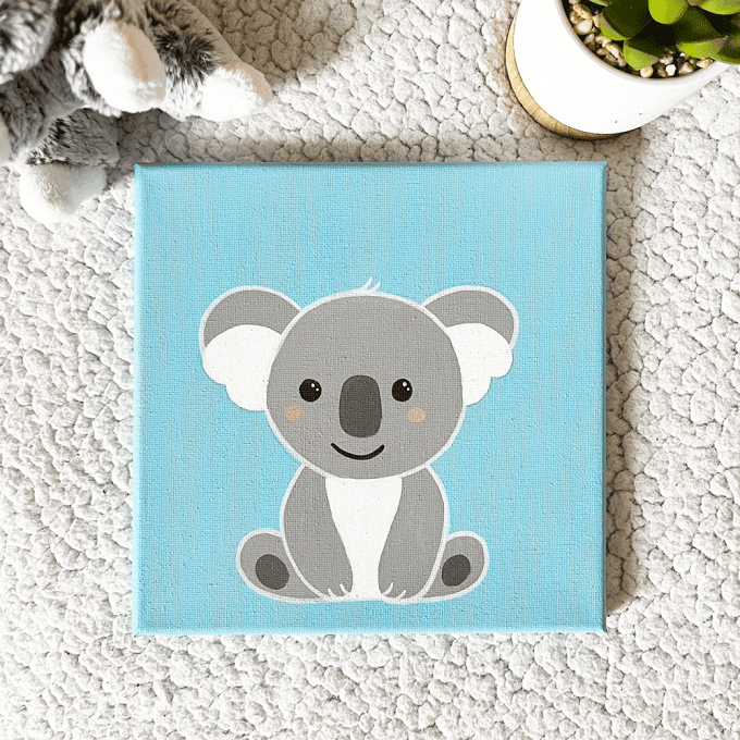 Tableau pour enfant - Koala