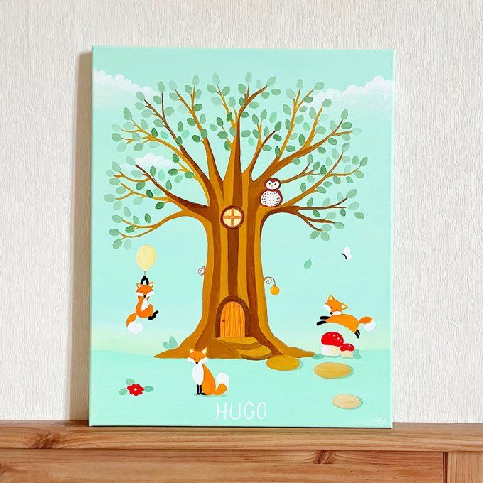 Tableau pour enfant - format 40 x 50 cm