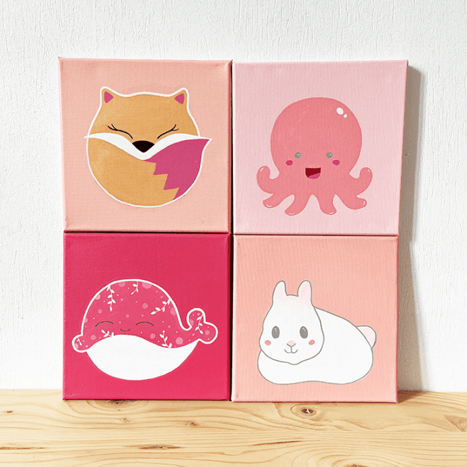 Tableau pour enfant - Petit chat