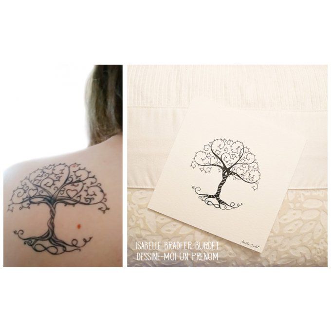 Dessin de tatouage sur-mesure