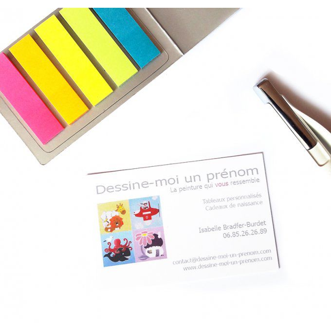 Logo, carte de visite, tatouages
