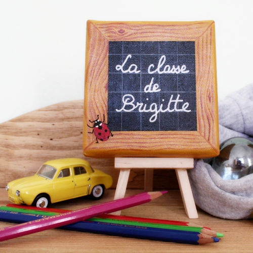 Tableau ardoise pour les maîtres et les maîtresses