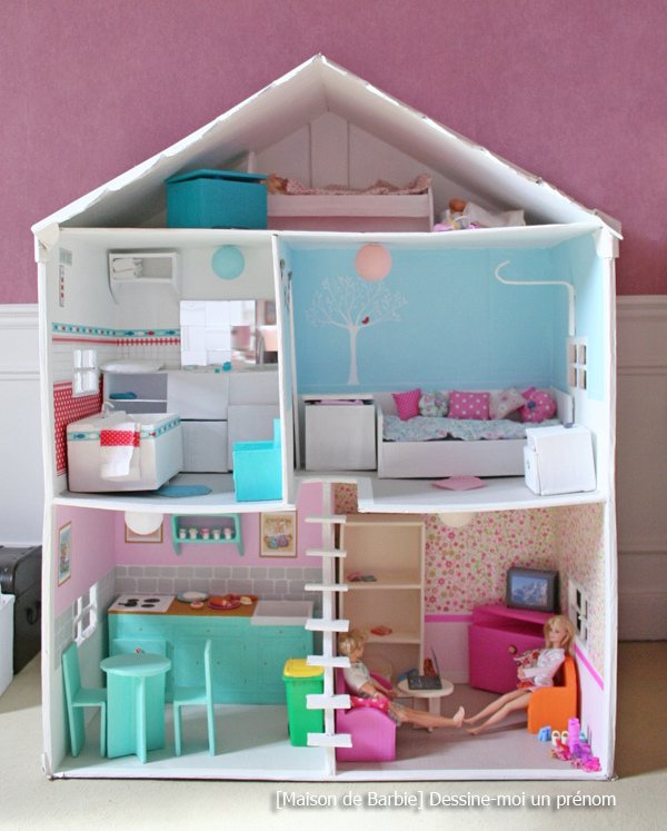 Tutoriel maison de Barbie