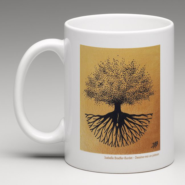 Arbre de vie or tasse