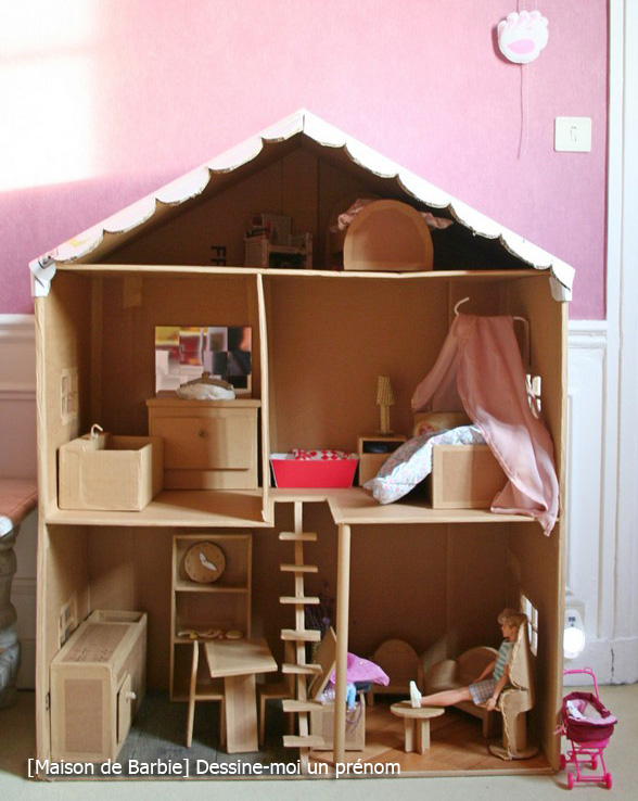 Fabriquer une maison de Barbie