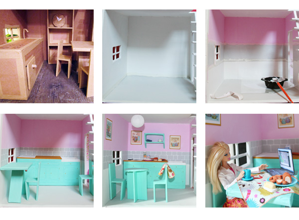 Fabriquer une maison de Barbie